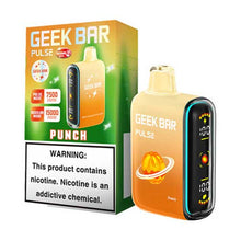 Punch Flavored Geek bar Pulse Disposable Vape Device - 15000 Puffs | thesmokeplug.com - 3PK
