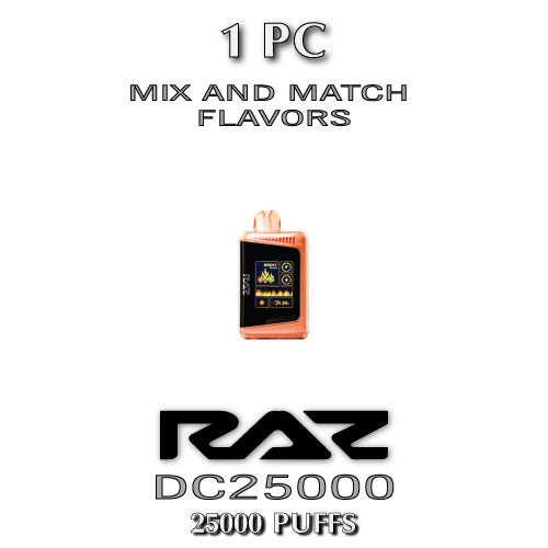 Raz DC25000 Disposable Vape Device | 25000 Puffs - 1PC– The Smoke Plug
