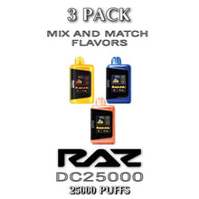 Raz DC25000 Disposable Vape Device | 25000 Puffs - 3PK