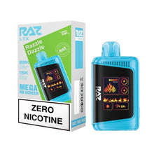 Razzle Dazzle Flavored Raz LTX DC25000 Zero 0mg Disposable Vape Device - 15K Puffs - 5PC | The Smoke Plug