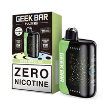 Sour Apple Ice Flavored Geek Bar Pulse X ZERO Disposable Vape Device - 25K Puffs - 5PC | The Smoke Plug