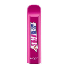 Strawberry Flavored HQD Cuvie Disposable Vape Device - 300 Puffs  | The Smoke Plug