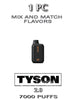Tyson 2.0 Heavy Weight Disposable Vape Device | 7000 Puffs - 1PC