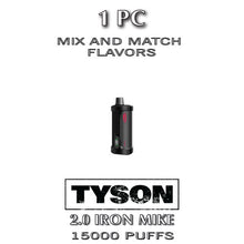 Tyson 2.0 Iron Mike Disposable Vape Device | 15000 Puffs - 1PC