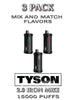 Tyson 2.0 Iron Mike Disposable Vape Device | 15000 Puffs – 3PK