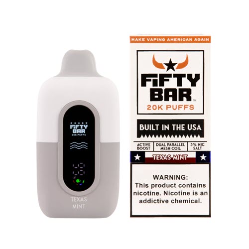 Fifty Bar V2 Disposable Vape Device | 20000 Puffs - 1PC The Smoke Plug