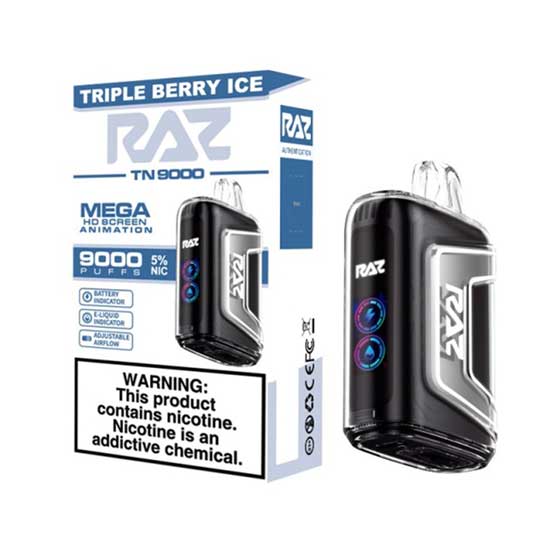 Raz TN9000 Disposable Vape Device | 9000 Puffs - 10PK The Smoke Plug Raz TN9000 Disposable Vape Device | 9000 Puffs - 10PK The Smoke Plug
