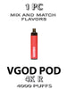 VGOD POD 4K R Disposable Vape Device | 4000 Puffs – 1PC