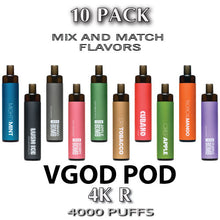 VGOD POD 4K R Disposable Vape Device | 4000 Puffs  –  10PK