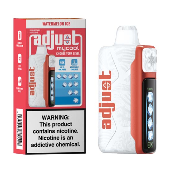 Adjust MyCool Disposable Vape Device | 40k Puffs - 5PC The Smoke Plug Adjust MyCool Disposable Vape Device | 40k Puffs - 5PC The Smoke Plug