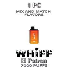 Whiff El Patron Disposable Vape Device by Scott Storch | 7000 Puffs  –  1PC