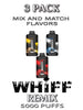 Whiff Remix Disposable Vape Device by Scott Storch | 5000 Puffs – 3PK