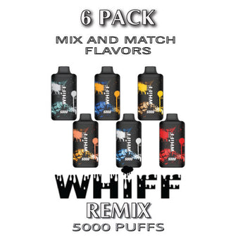 Whiff Remix Disposable Vape Device by Scott Storch | 5000 Puffs  –  6PK