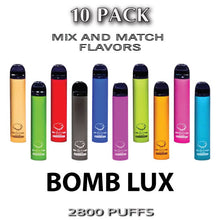 Bomb LUX Disposable Vape | 2800 Puffs - 10PK