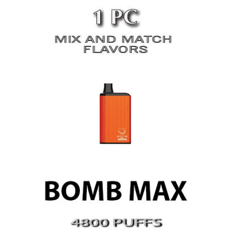 Bomb MAX Disposable Vape | 4800 Puffs - 1PC | thesmokeplug.com