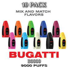 BUGATTI B9000 Disposable Vape Device | 9000 Puffs - 10PK