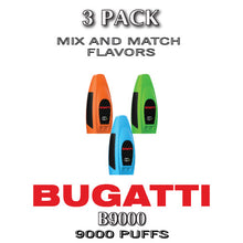 BUGATTI B9000 Disposable Vape Device | 9000 Puffs - 3PK