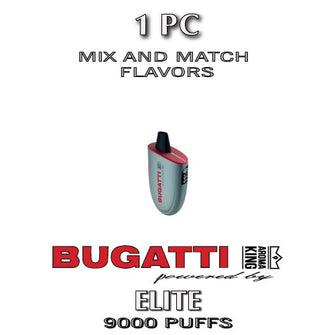 BUGATTI ELITE by AROMA KING Disposable Vape Device | 9000 Puffs - 1PC
