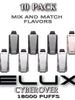 Elux CYBEROVER Disposable Vape Device | 18000 Puffs - 10PK