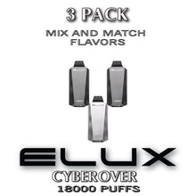 Elux CYBEROVER Disposable Vape Device | 18000 Puffs - 3PK