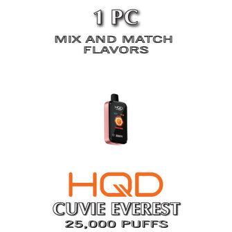 HQD Cuvie Everest Disposable Vape Device | 25000 Puffs - 1PC