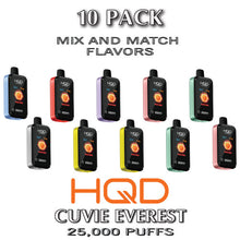 HQD Cuvie Everest Disposable Vape Device | 25000 Puffs - 10PK