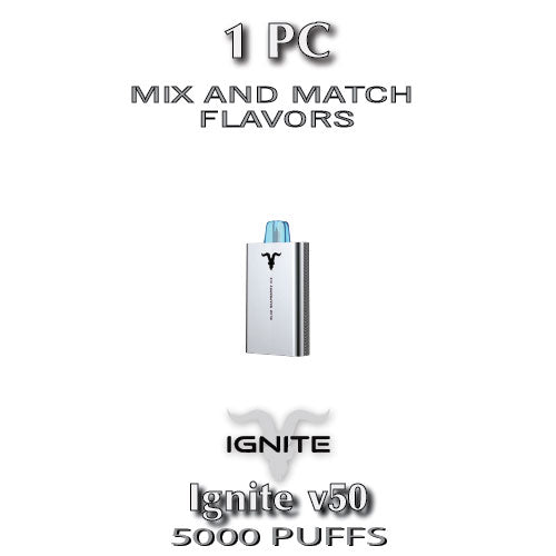 Ignite v50 Disposable Vape Device | 5000 PUFFS - 1PC The Smoke Plug Ignite v50 Disposable Vape Device | 5000 PUFFS - 1PC The Smoke Plug