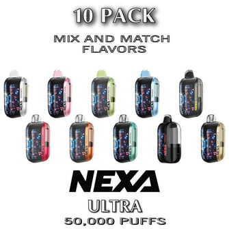 NEXA Ultra 50000 Disposable Vape Device | 50000 Puffs - 10PK