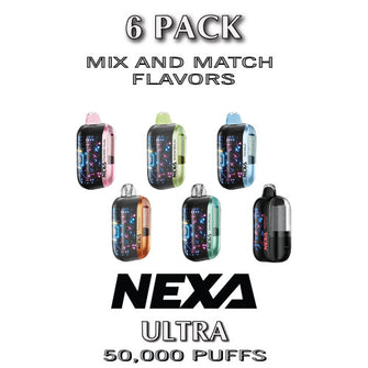 NEXA Ultra 50000 Disposable Vape Device | 50000 Puffs - 6PK
