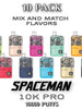Spaceman 10K Pro Disposable Vape Device | 10000 Puffs - 10PK