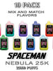 Spaceman Nebula 25K Plus Disposable Vape Device | 25000 Puffs - 10PK