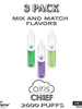 Airis Chief Disposable Vape Device – 3PK