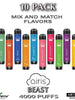 Airis BEAST Disposable Vape Device | 4000 Puffs – 10PK