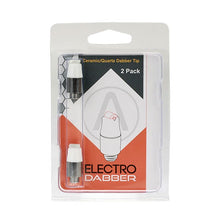Atmos Electro Dabber Waxy Ceramic Quartz Heating Tip 2 Pack - The Smoke Plug