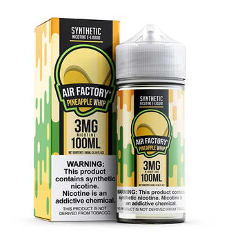 Air Factory Pineapple Whip Salts 100ml Tobacco Free E-Liquid | thesmokeplug.com