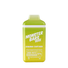 Banana Custard  –  Monster Bars MAX Vape