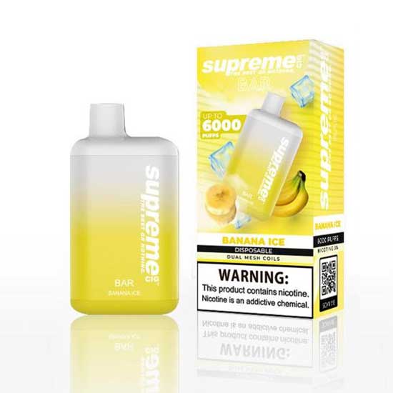 Supreme BAR Disposable Vape Device - 1PC The Smoke Plug Supreme BAR Disposable Vape Device - 1PC The Smoke Plug