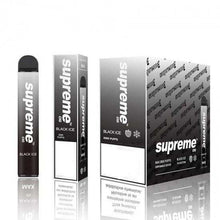 Black Ice flavored Supreme ZERO Disposable Vape Device 7000 Puffs 