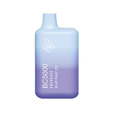 Blue Razz Ice Flavored EB CREATE BC5000 ZERO Disposable Vape Device - 5000 Puffs | thesmokeplug.com -  - 1PC