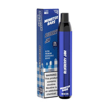 Blueberry Jam Flavored Monster Bars Disposable Vape Device 3500 puffs