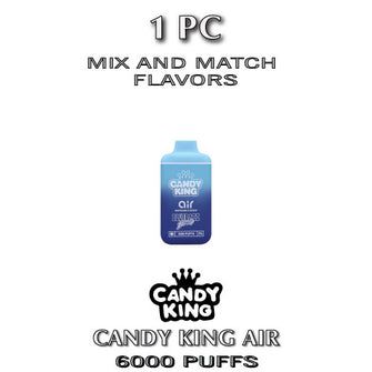 Candy King AIR Disposable Vape Device | 6000 Puffs – 1PC