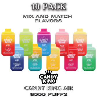 Candy King AIR Disposable Vape Device | 6000 Puffs – 10PK