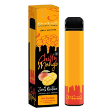 Chilly Mango Flavored Foodgod ZERO 0% Disposable Vape Device