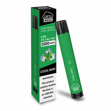 Cool Mint flavored Airis MEGA Disposable Vape Device 2000 Puffs 