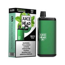 Fresh Mint Flavored Juice Head 5K Disposable Vape Device 5000 puffs