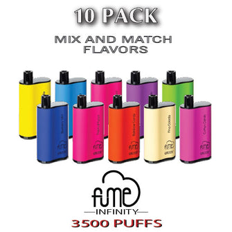 Fume INFINITY 3500 Puffs Disposable Vape Device – 10PK