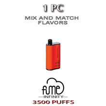 Fume INFINITY 3500 Puffs Disposable Vape Device   –  1PC