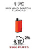 Fume INFINITY 3500 2% Disposable Vape Device – 1PC | The Smoke Plug @ www.thesmokeplug.com