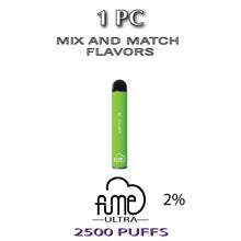 Fume ULTRA 2% Disposable Vape Pod | 2500 Puffs – 1PC