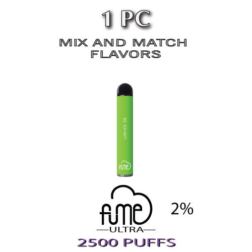 fume fake vape Fume ULTRA 2% Disposable Vape Device | 2500 Puffs